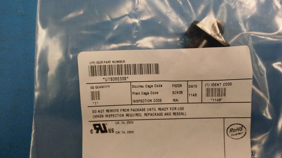 (1 PC) UTS08E33S SOURIAU CONN RCPT FMALE 3POS SOLDER CUP ROHS