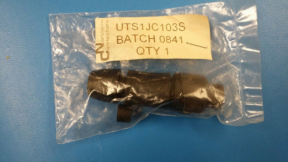 (1 PC) UTS1JC103S SOURIAU CONN RCPT HSG FMALE 3POS INLINE