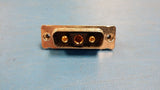 (1) 914295 EMI FILTERED HIGH POWER D-SUB 3 PIN 3W3 LAYOUT 47nF 400VDC PRESS-FIT