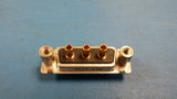 (1) 914295 EMI FILTERED HIGH POWER D-SUB 3 PIN 3W3 LAYOUT 47nF 400VDC PRESS-FIT