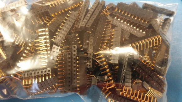 (2 PCS) CES-110-02-G-S-RA SAMTEC Conn Socket Strip SKT 10 POS 2.54mm Solder RA