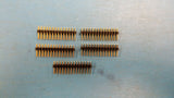 (5) TSW-114-07-G-D SAMTEC EQUAL Conn Unshrouded Header 28 POS 2.54mm Solder ST