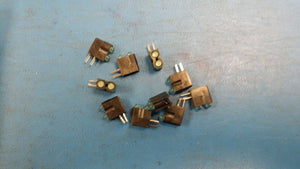 (15 PCS) CBI DUAL LED GREEN RIGHT ANGLE PCB MOUNT (SPEC ID# YEYF2)