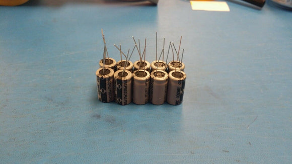 (10 PCS) MCAP-2200/25/10 ELECTROLYTIC CAP 2200uF 25V 10% 24mm x 13mm RADIAL LEAD