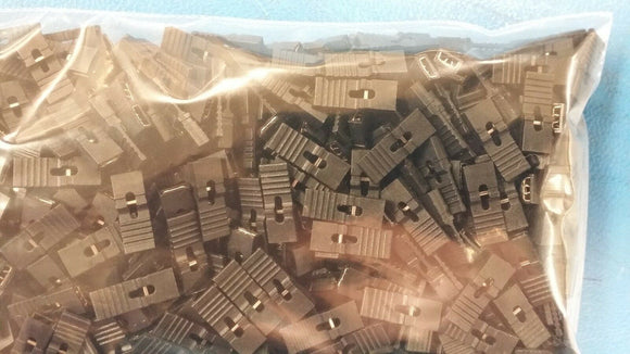 (25 PC) NPC02SX0N-RC CONN 2 POS SHUNT JUMPER SHORTING .100