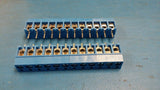 (16 PCS) AKZ120/3DS-5.08-V-BLUE PTR Terminal Block Pitch 5.08 mm vertical 3 Pin