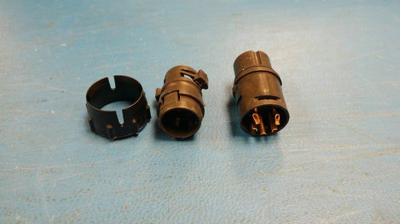 (1 PC) EN3C5FX SWITCHCRAFT CONN PLUG FMALE 5POS SOLDER CUP ROHS