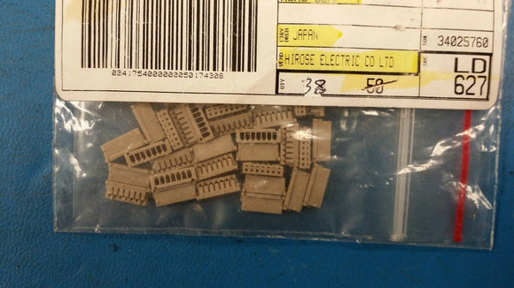 (19 PCS) DF13-7S-1.25C HIROSE CONN SOCKET HOUSING 7POS 1.25MM ROHS