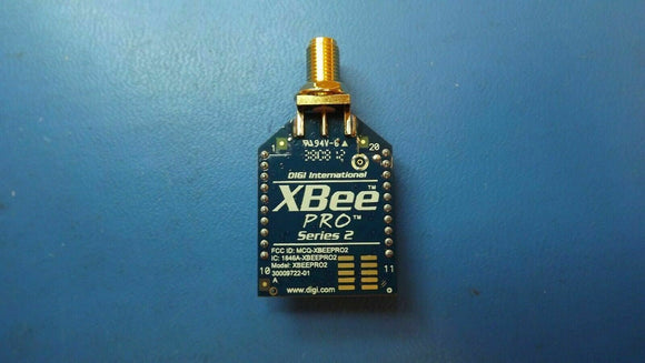 (1) XBP24-Z7SIT-004 DIGI RF TXRX MODULE 802.15.4 RP-SMA