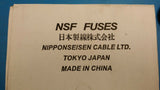 (50 PCS) GDU250V25A EM0H26, Semi-time Lag Glass Tube Fuse 250V 25A, 30mm x 6.4mm