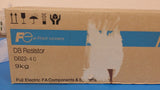 DB22-4C FUJI ELECTRIC Braking Resistor, 22 Ohms, 480V 10% ED, 15.8"Hx7.1"Wx5.7"D