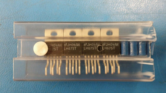(2 PCS) LM675T NSC OP Amp Single GP Â±30V/60V 5-Pin(5+Tab) TO-220