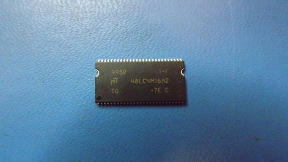 (5PCS) MT48LC4M16A2TG-7E MICRON IC DRAM 64M PARALLEL 54TSOP