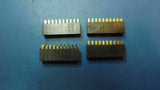 (4PCS) SSW-110-01-G-D SAMTEC CONN RCPT 20POS 0.1 GOLD PCB