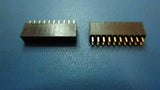 (4PCS) SSW-110-01-G-D SAMTEC CONN RCPT 20POS 0.1 GOLD PCB
