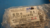 (10 PCS) SD6(2A) S.O.C. FUSE,TIME DELAY, 2A 250VAC 5.2X20mm UL/CSA