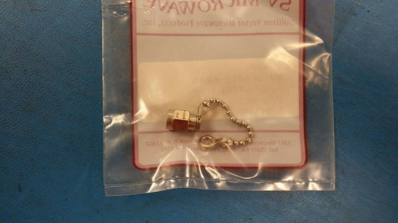 (1 PC) SF8018-6080 Amphenol SV Microwave RF SMA CONNECTOR WITH CHAIN