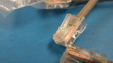 (5 PCS) COM-08GY-03830 2ft E132276-A RJ45 CAT5 ETHERNET PATCH CABLE ETL VERIFIED