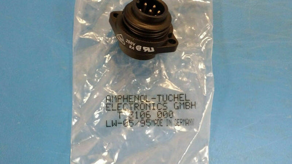 (10 PCS) T3106-000 Conn Circular M 7 POS Solder ST Panel Mount 7 Terminal 1 Port