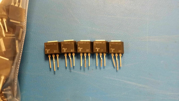 (25 PCS) L4004F32 L4004F321 TECCOR Thyristor TRIAC 400V 4A 3-Pin(3+Tab) TO-202
