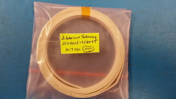 (1000) 250R05L1R5BV4T JOHANSON Hi-Q MLCC 0201 1.5pF ±0.1 125C ROHS