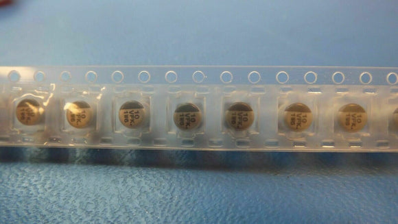 (15PCS) EEE-FKV100UAR PANASONIC CAP ALUM 10UF 20% 35V SMD