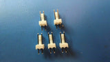 (32PCS) MLSS100-2-D PANCON Conn Unshrouded Header HDR 2 POS 2.54mm