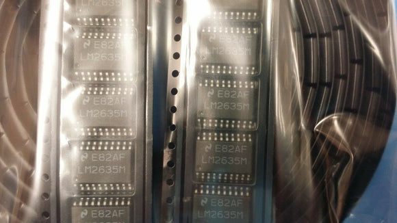 (10 PCS) LM2635M NSC IC REG SYNCH BUCK 5-BIT 20-SOIC