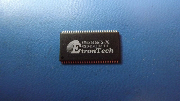 (10PCS) EM636165TS-7G ETRON DRAM 1MX16 50PIN SSOP