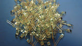 (25PCS) HLMP-3950 AVAGO LED Uni-Color Green 565nm 2-Pin T-1 3/4