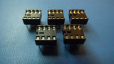 (30PCS) 2-640463-3 AMP 8P DIP SOCKET
