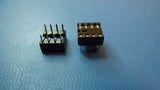 (30PCS) 2-640463-3 AMP 8P DIP SOCKET