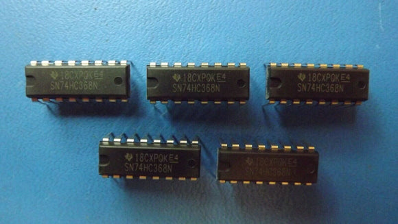 (10PCS) SN74HC368N TI IC INVERTER DUAL 8-INPUT 16DIP