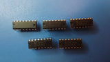 (22PCS) CD74AC257E TI IC QUAD 2IN MUX NONINV 16-DIP