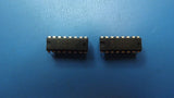 (22PCS) CD74AC257E TI IC QUAD 2IN MUX NONINV 16-DIP