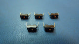 (5PCS) A6T-1104 OMRON SWITCH SLIDE DIP SPST 25MA 24V