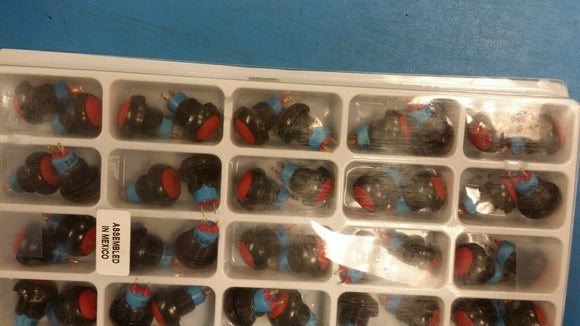(1 PC) IPR3SAD6 APEM SWITCH PUSH SPST-NO 0.5A 48V WATERPROOF ROHS