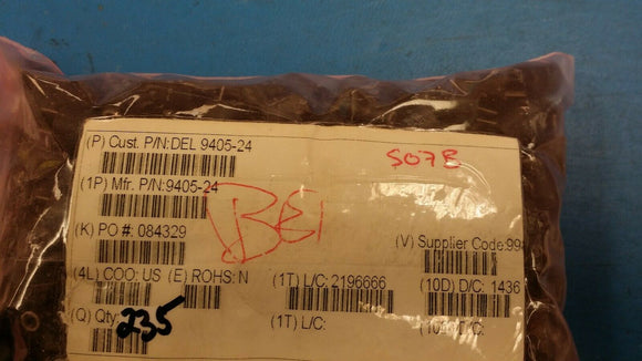 (25 PCS) 9405-24 API Delevan Variable Inductors 10uH 0% 1.5ohm