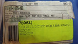 (9PCS) SSI-LXH387ID LUMEX LED Panel Mount Indicator Uni-Color Red 635nm 10mcd