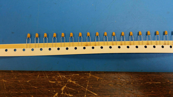 (100 PCS) T356A225K020AS KEMET Cap Tant Solid 2.2uF 20V 10%  RadiaL125°C