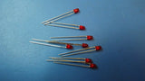 (8PCS) SSLLX3044ID-5V LUMEX LED Uni-Color Red 635nm 2-Pin T-1