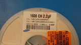 (50 PCS) CL10C2R2BBNC SAMSUNG MLCC CERAMIC CAPACITOR 2.2pF 50V COG 0603