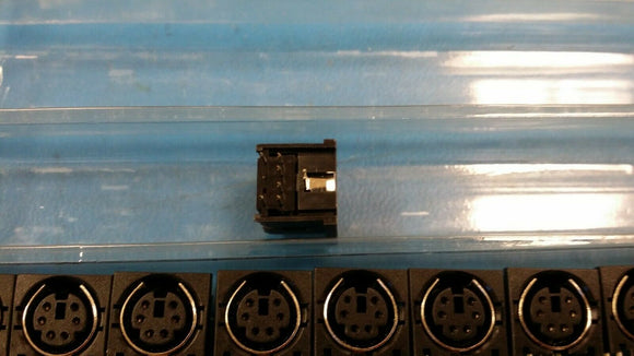 (15 PCS) CMDJ-06-A CCM Circular mini DIN jack Female 6 pins PCB Mount ROHS