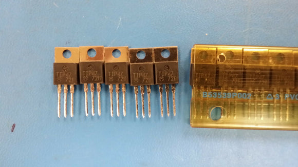 (1 PC) TIP47 TRANS NPN 250V 1A TO-220