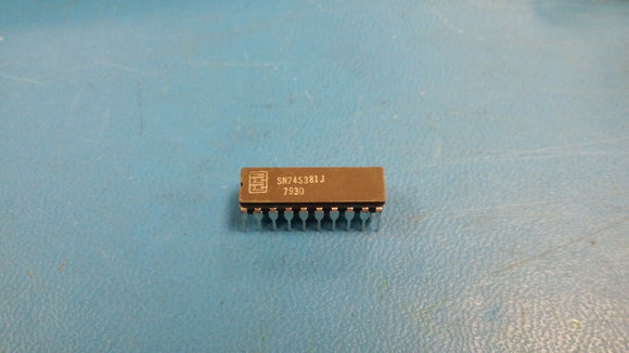 (1 PC) SN74S381J MMI Arithmetic Logic Unit, TTL, CDIP20