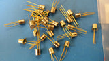 (2PCS) 2N2368 GE (NTE123A EQUAL) Trans GP BJT NPN 40V 0.8A 3-Pin TO-18