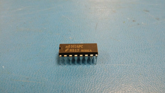(10 PCS) UA9614PC FSC Line Driver/Receiver, 2 Driver, BIPolar, PDIP16