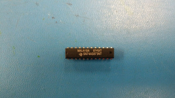 (1 PC) SN74AS873NT TI Bus Driver AS Series 2-Func 4-Bit True Output TTL PDIP24