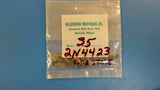 (5 PCS) 2N4423 (EQUAL NTE106) SOLID STATE TRANSISTOR PNP SILICON 15V 0.2A TO-18