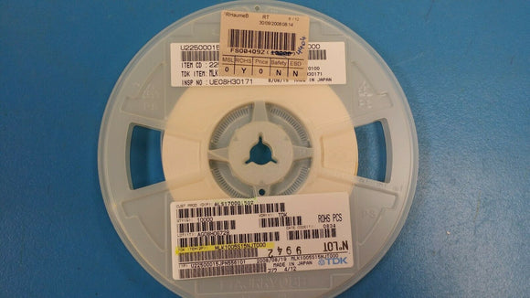 (100 PCS) MLK1005S15NJT000 TDK FIXED IND 15NH 300MA 500 MOHM ROHS 0402 (1005)